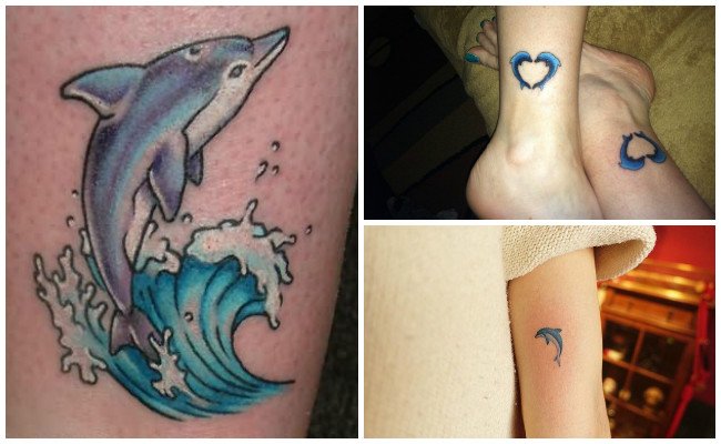 72 Ideas con Tatuajes de Delfines (+Significados) 63