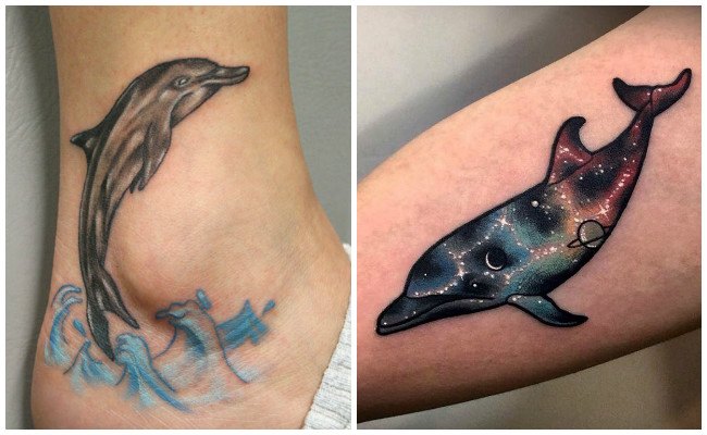 72 Ideas con Tatuajes de Delfines (+Significados) 72