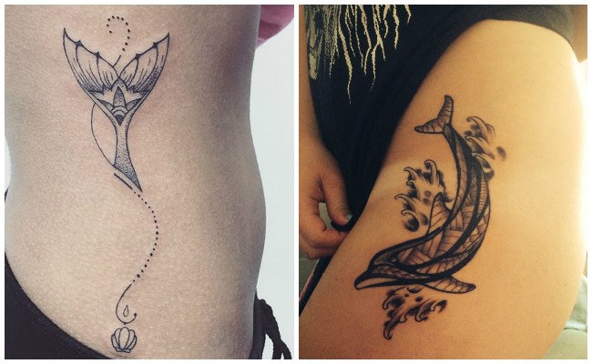 72 Ideas con Tatuajes de Delfines (+Significados) 73