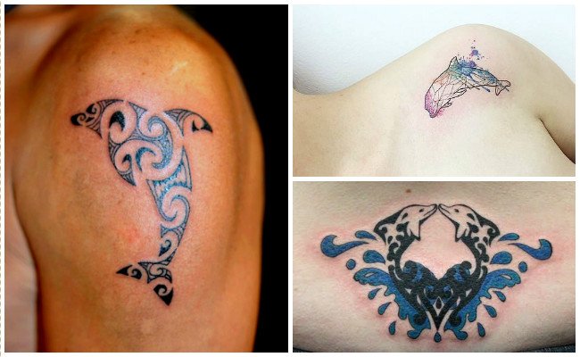 72 Ideas con Tatuajes de Delfines (+Significados) 65