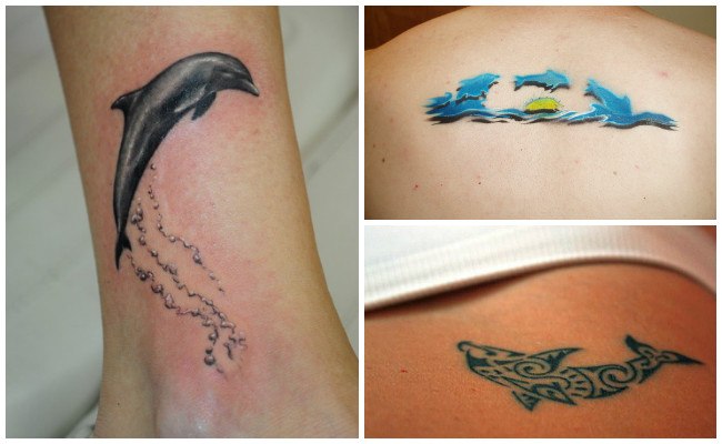 72 Ideas con Tatuajes de Delfines (+Significados) 71