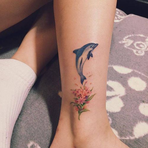 72 Ideas con Tatuajes de Delfines (+Significados) 7