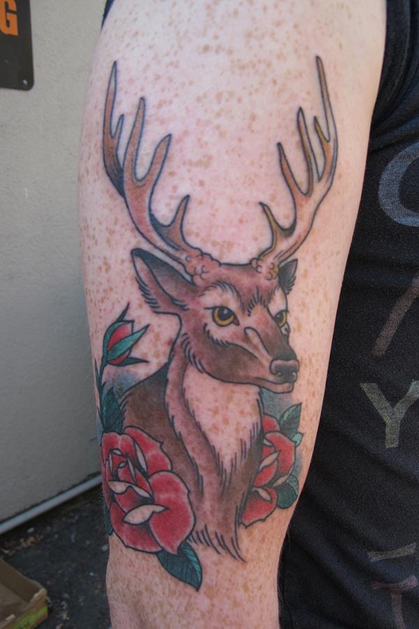 89 Ideas para Tatuajes de Ciervos (+Significado) 63