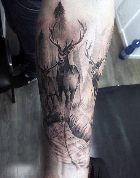89 Ideas para Tatuajes de Ciervos (+Significado) 1