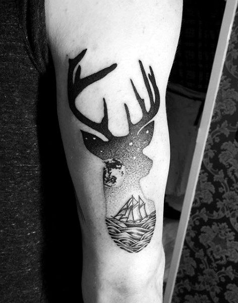 89 Ideas para Tatuajes de Ciervos (+Significado) 7