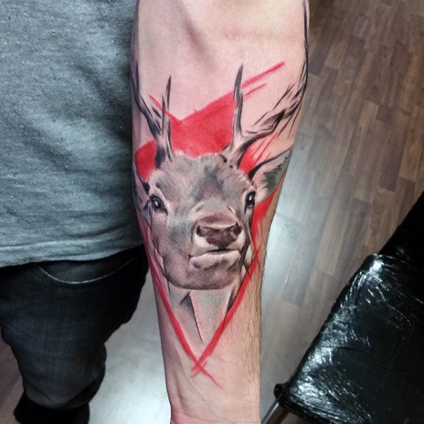 89 Ideas para Tatuajes de Ciervos (+Significado) 60