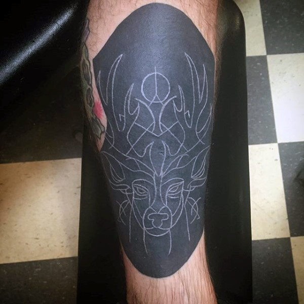 89 Ideas para Tatuajes de Ciervos (+Significado) 74