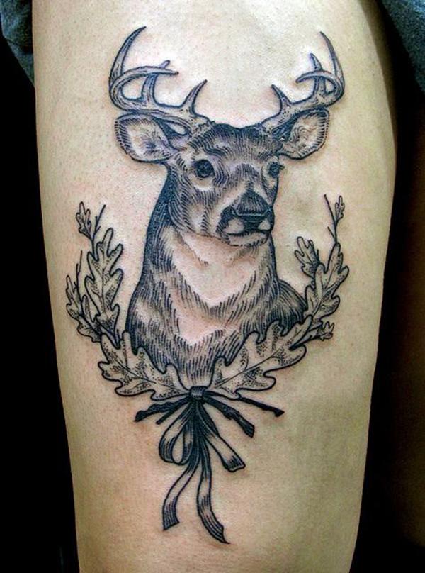 89 Ideas para Tatuajes de Ciervos (+Significado) 9