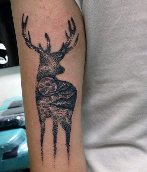 89 Ideas para Tatuajes de Ciervos (+Significado) 13
