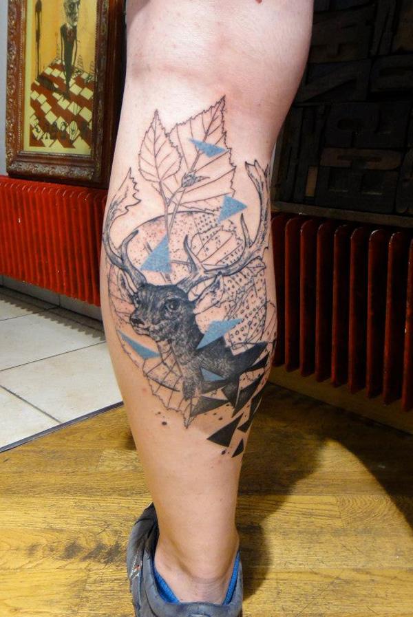 89 Ideas para Tatuajes de Ciervos (+Significado) 38