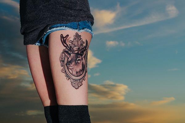 89 Ideas para Tatuajes de Ciervos (+Significado) 15