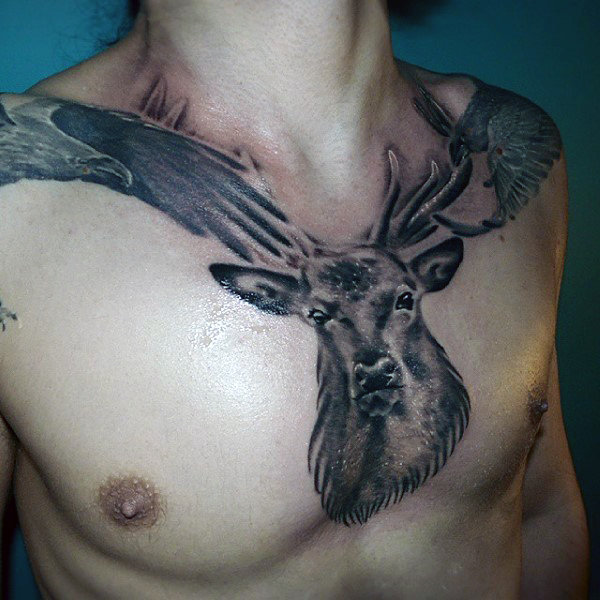 89 Ideas para Tatuajes de Ciervos (+Significado) 51