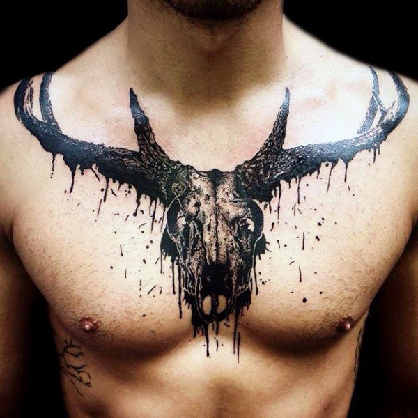89 Ideas para Tatuajes de Ciervos (+Significado) 52