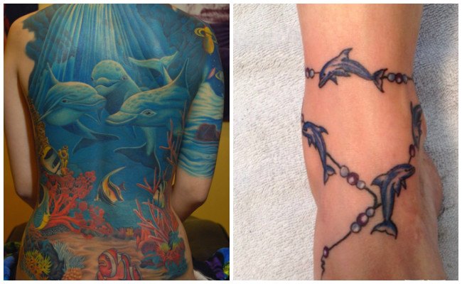 72 Ideas con Tatuajes de Delfines (+Significados) 83