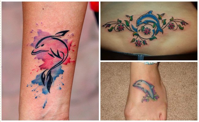 72 Ideas con Tatuajes de Delfines (+Significados) 86