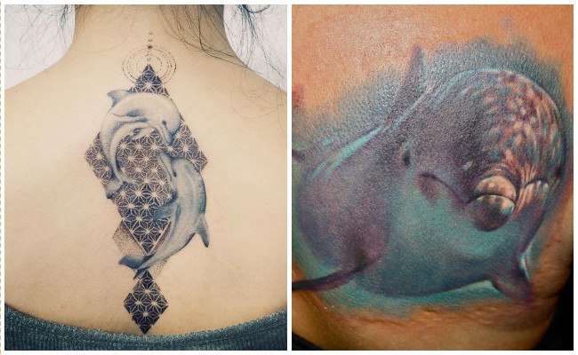 72 Ideas con Tatuajes de Delfines (+Significados) 75
