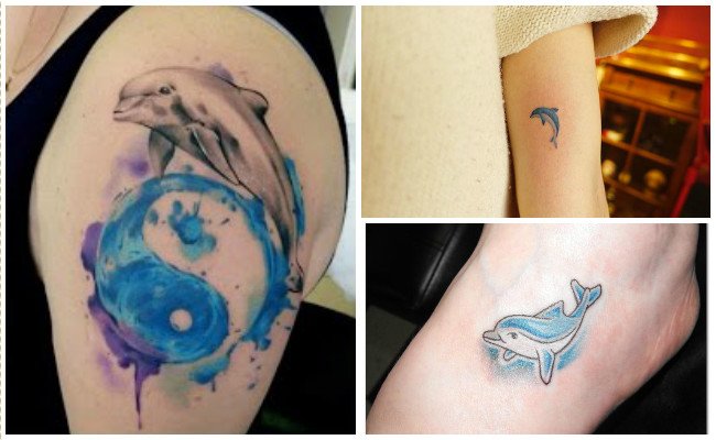 72 Ideas con Tatuajes de Delfines (+Significados) 88