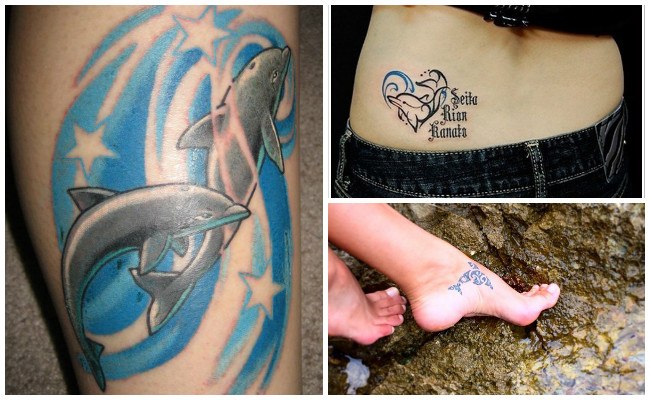 72 Ideas con Tatuajes de Delfines (+Significados) 89