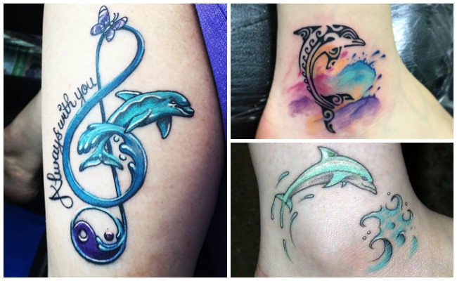 72 Ideas con Tatuajes de Delfines (+Significados) 77