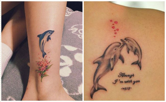72 Ideas con Tatuajes de Delfines (+Significados) 79
