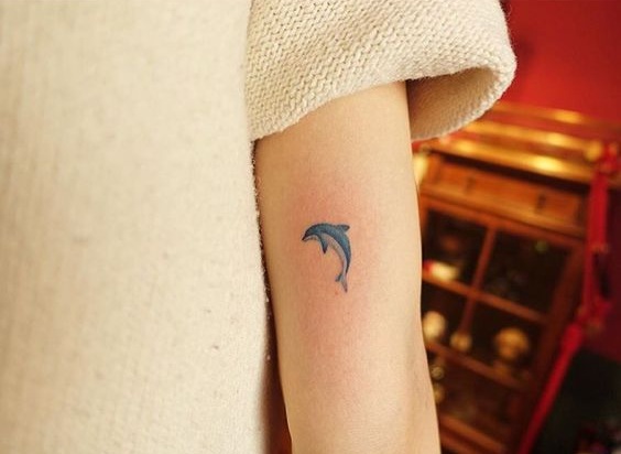 72 Ideas con Tatuajes de Delfines (+Significados) 30