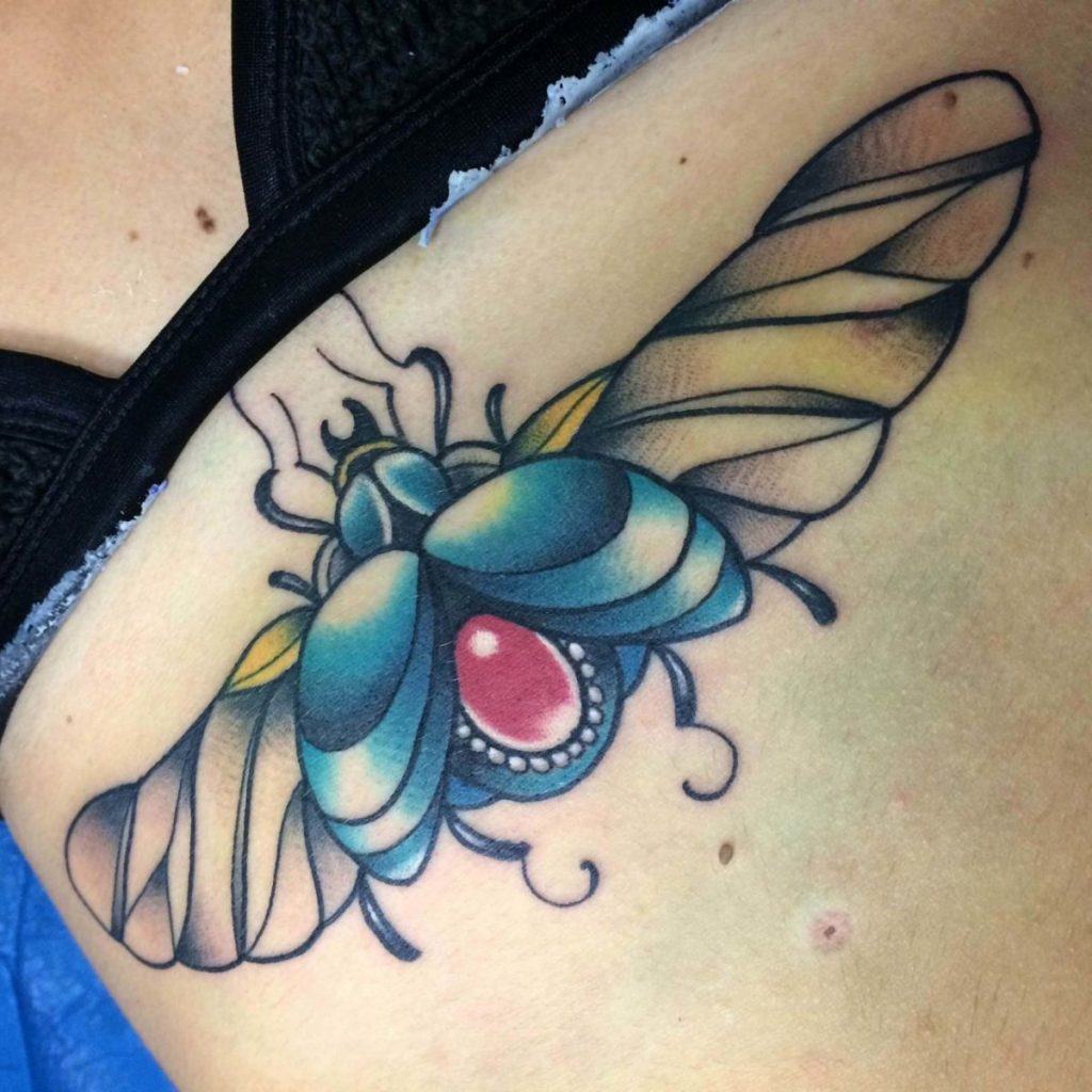 62 Ideas de Tatuajes de Escarabajos (+Significados) 6