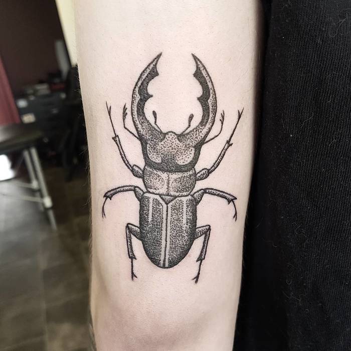 62 Ideas de Tatuajes de Escarabajos (+Significados) 24