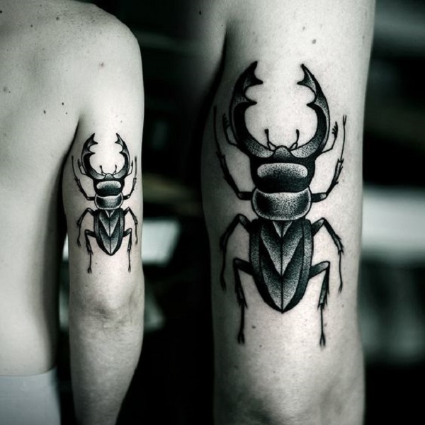 62 Ideas de Tatuajes de Escarabajos (+Significados) 29