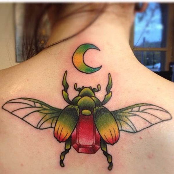 62 Ideas de Tatuajes de Escarabajos (+Significados) 13