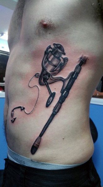 Ideas para Tatuajes de Pesca y Anzuelos 12