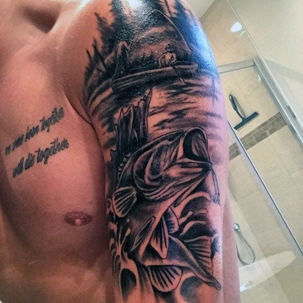 Ideas para Tatuajes de Pesca y Anzuelos 3