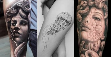 Tatuajes de Medusas: 50 Ideas y sus Significados (+Leyenda) 26 Tatuajes de Medusas: 50 Ideas y sus Significados (+Leyenda) 26
