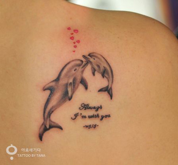 72 Ideas con Tatuajes de Delfines (+Significados) 52