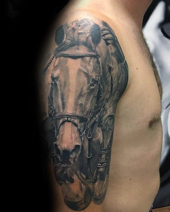 73 Ideas para Tatuajes de Caballos (+ Significados) 29 73 Ideas para Tatuajes de Caballos (+ Significados) 29