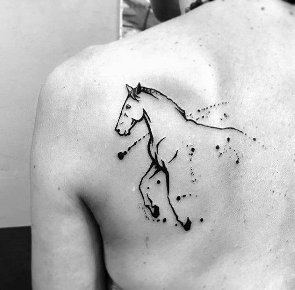 73 Ideas para Tatuajes de Caballos (+ Significados) 53 73 Ideas para Tatuajes de Caballos (+ Significados) 53