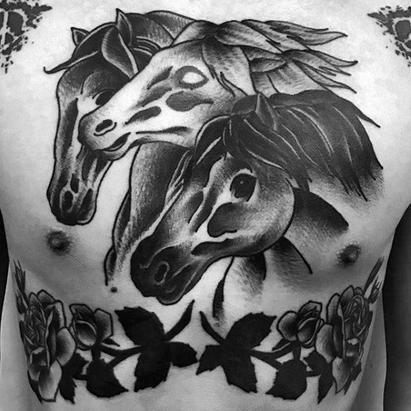 73 Ideas para Tatuajes de Caballos (+ Significados) 13