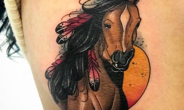 73 Ideas para Tatuajes de Caballos (+ Significados) 39