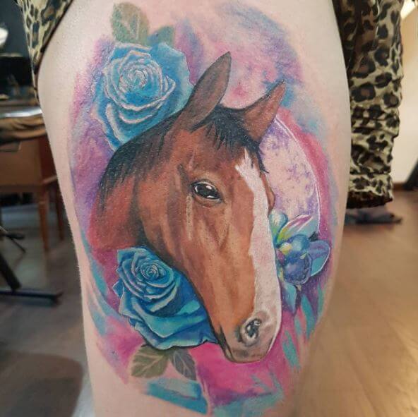 73 Ideas para Tatuajes de Caballos (+ Significados) 3 73 Ideas para Tatuajes de Caballos (+ Significados) 3