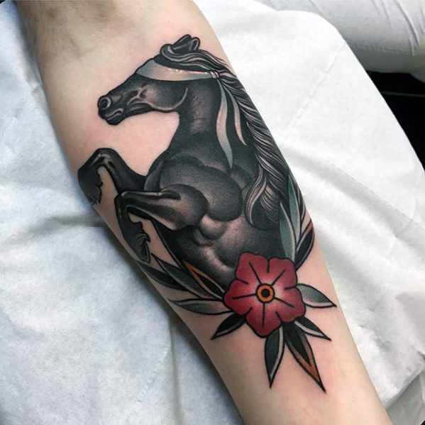 73 Ideas para Tatuajes de Caballos (+ Significados) 55