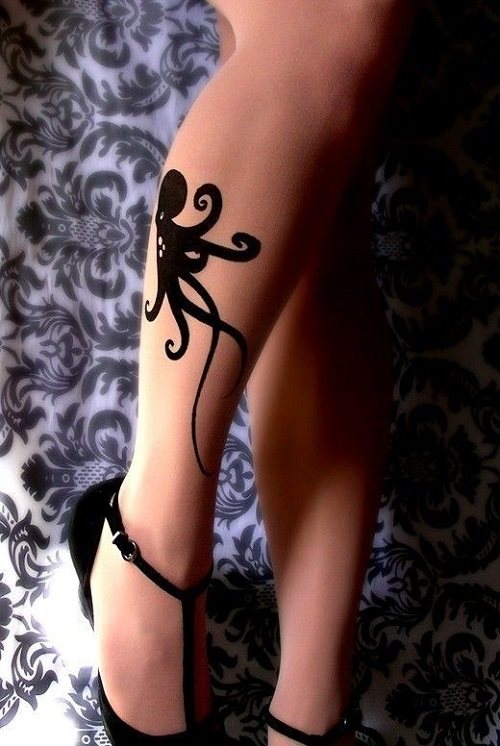 96 Ideas para Tatuajes de Pulpos (Kraken) con Significados 33 96 Ideas para Tatuajes de Pulpos (Kraken) con Significados 33