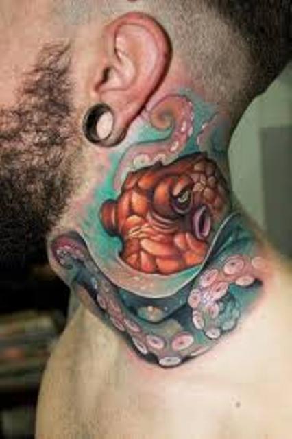 96 Ideas para Tatuajes de Pulpos (Kraken) con Significados 74