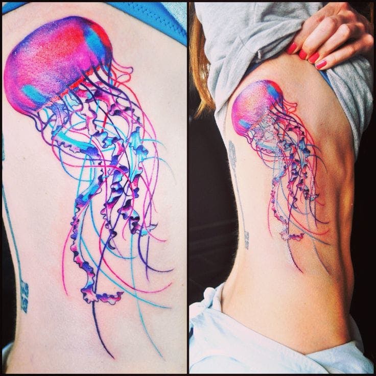 Tatuajes de Medusas: Significados e Ideas (+Leyenda) 29
