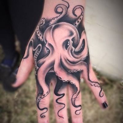 96 Ideas para Tatuajes de Pulpos (Kraken) con Significados 4