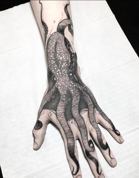 96 Ideas para Tatuajes de Pulpos (Kraken) con Significados 1 96 Ideas para Tatuajes de Pulpos (Kraken) con Significados 1