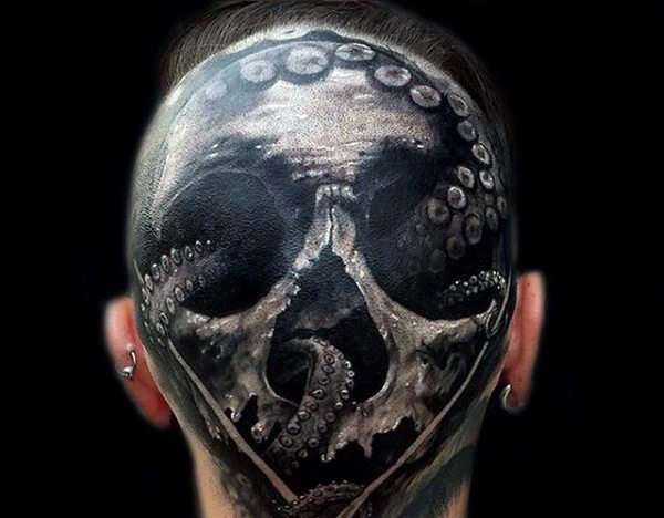 96 Ideas para Tatuajes de Pulpos (Kraken) con Significados 67 96 Ideas para Tatuajes de Pulpos (Kraken) con Significados 67