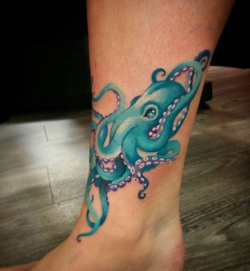 96 Ideas para Tatuajes de Pulpos (Kraken) con Significados 50 96 Ideas para Tatuajes de Pulpos (Kraken) con Significados 50