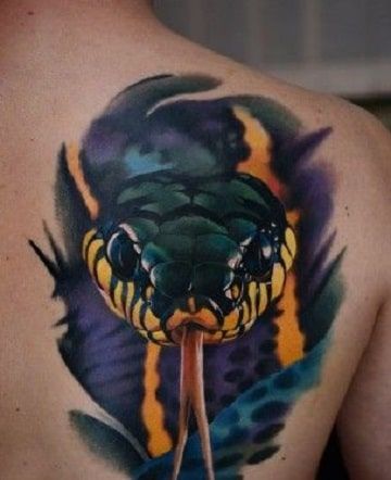 101 Ideas de Tatuajes de Serpientes y sus Significados 62