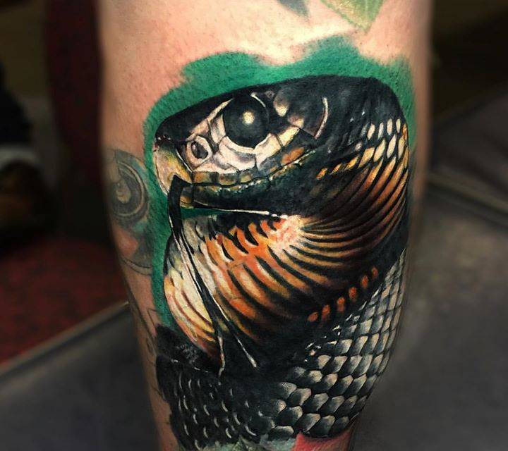101 Ideas de Tatuajes de Serpientes y sus Significados 63