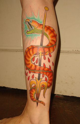 101 Ideas de Tatuajes de Serpientes y sus Significados 30