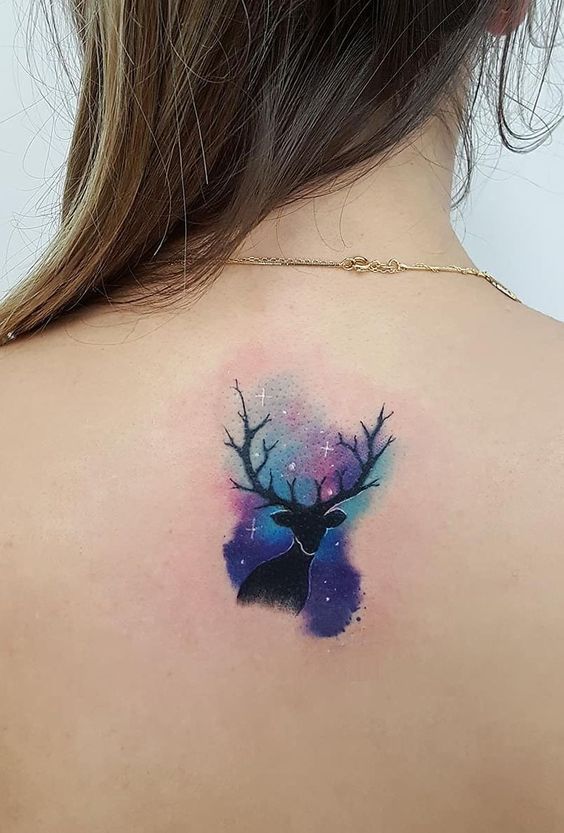 72 Ideas para Tatuajes de Venados (Con Significados) 49